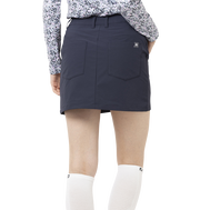 JP Wms Solid woven Skirt D.NV
