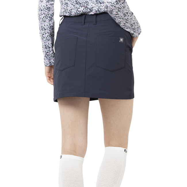JP Wms Solid woven Skirt D.NV