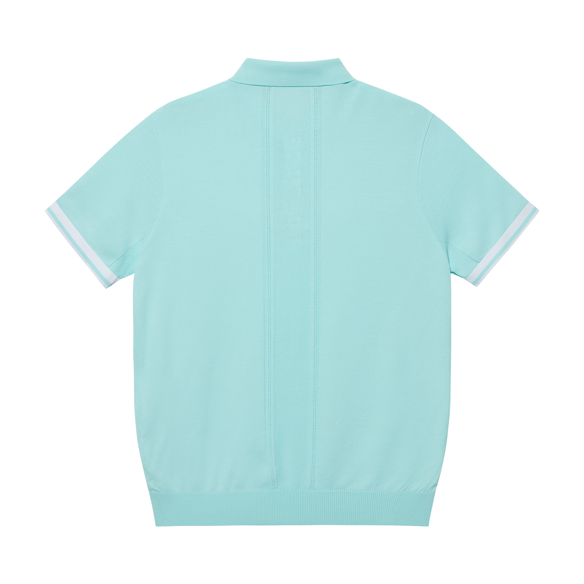 Line Knit Polo Shirts
