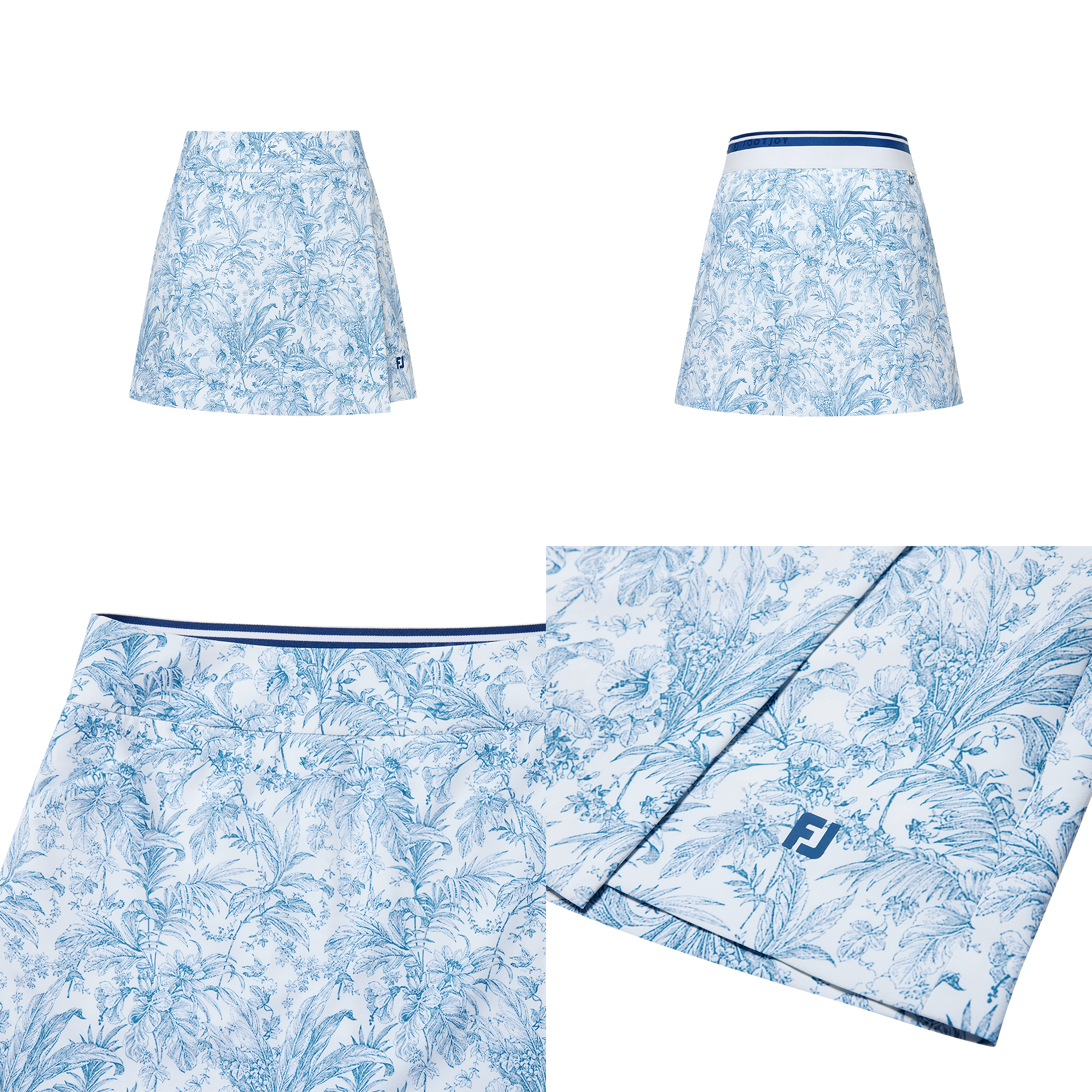 Banded Wrap Skort Women