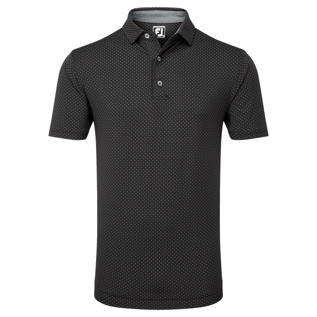 Stretch Lisle Dot Print