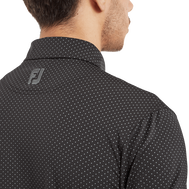 Stretch Lisle Dot Print