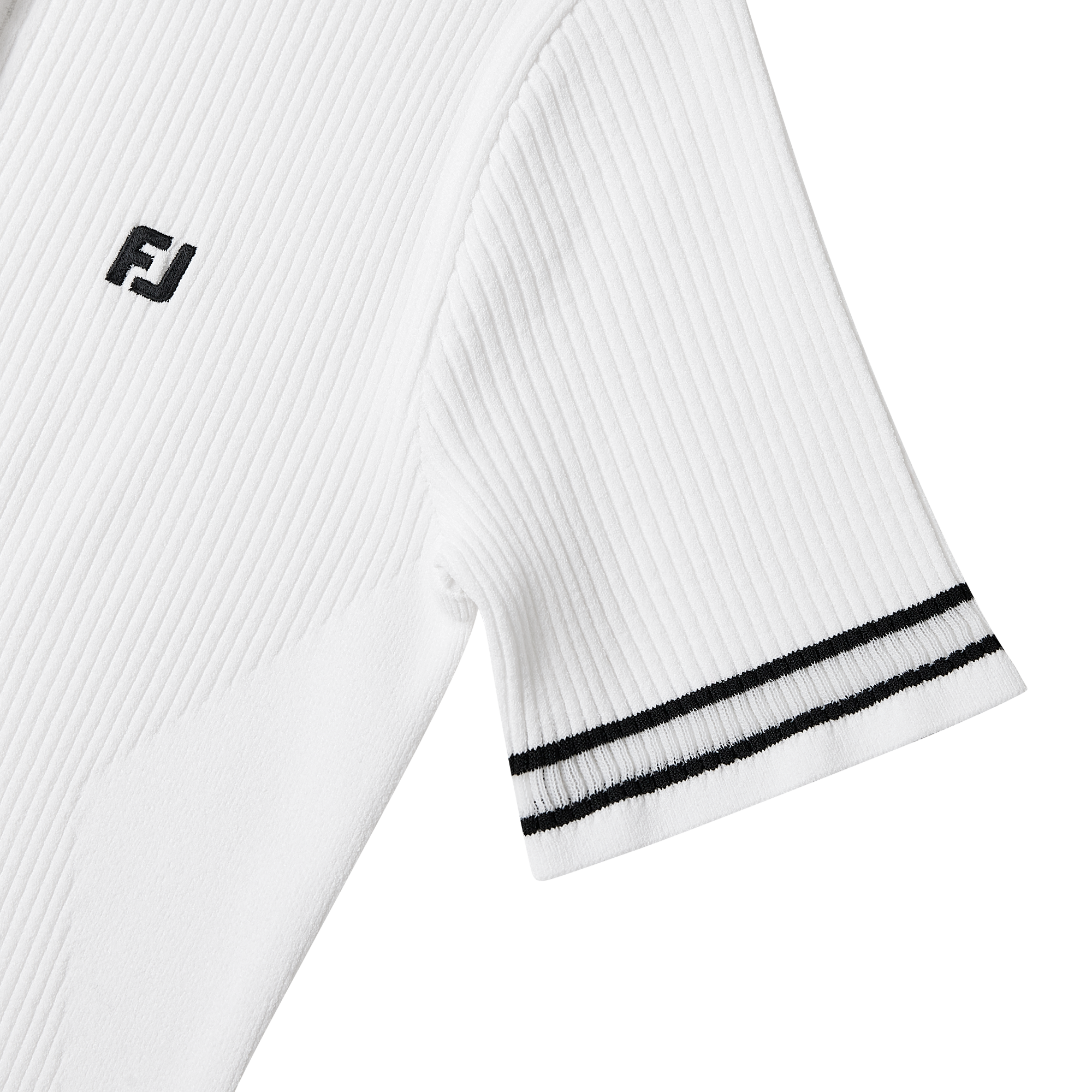 Slim Knit Polo Shirt Women