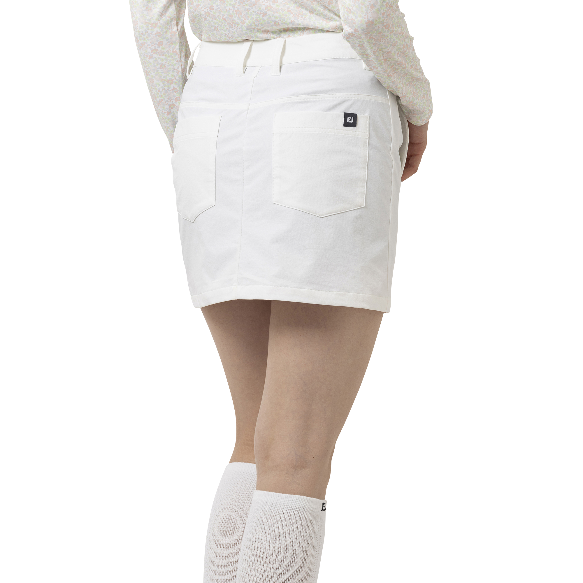 JP Wms Solid woven Skirt D.NV