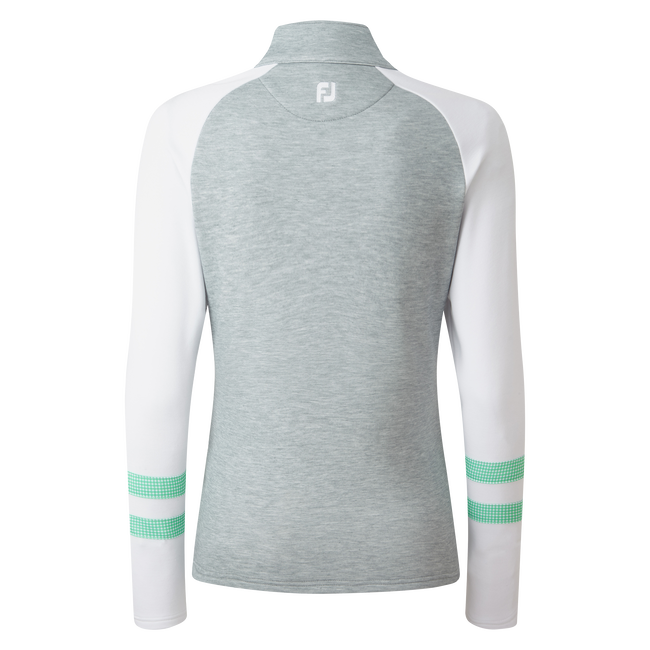 Women's Full Zip Raglan Colour Block Mid-Layer