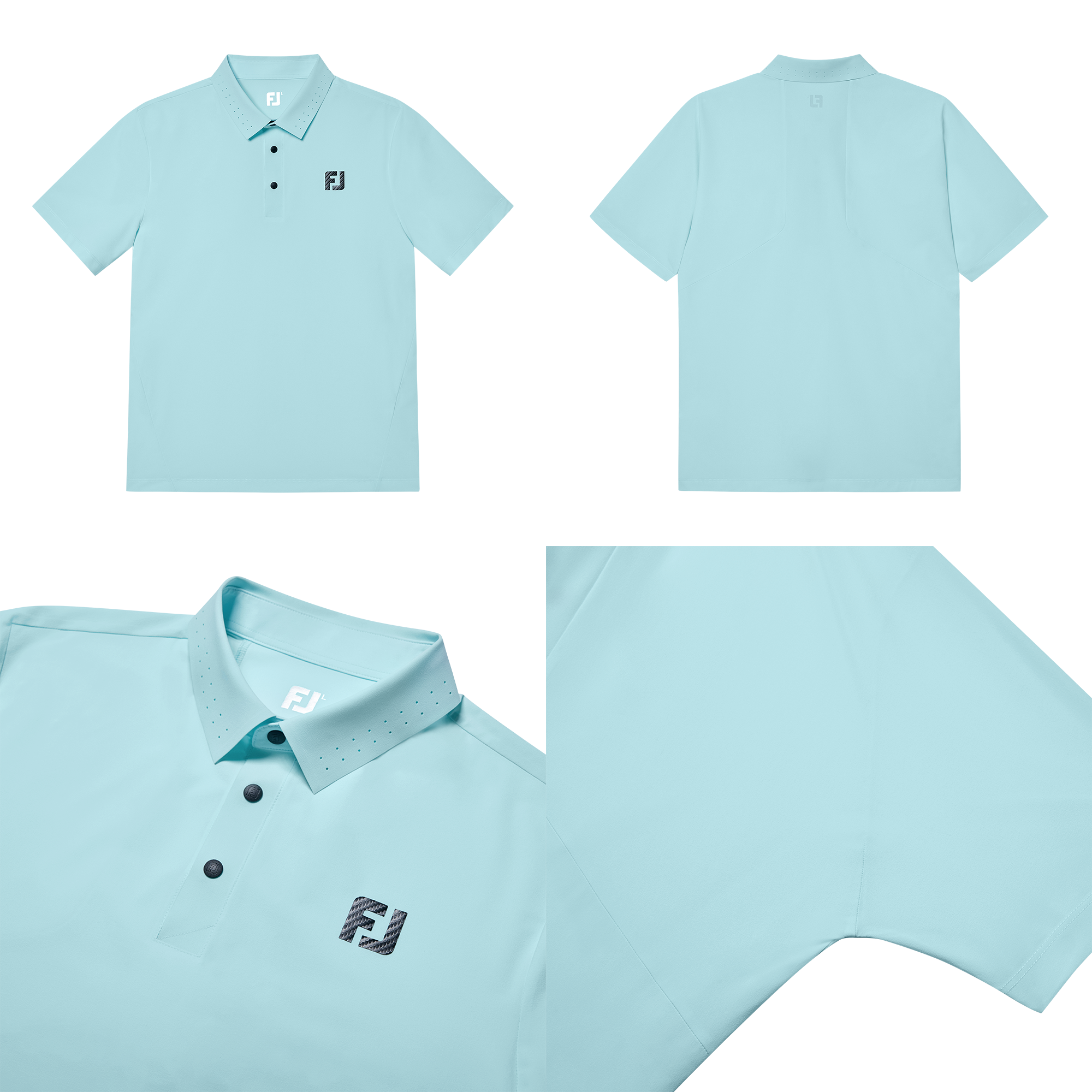 Woven Tech Polo Shirts