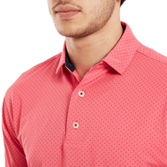 Stretch Lisle Dot Print