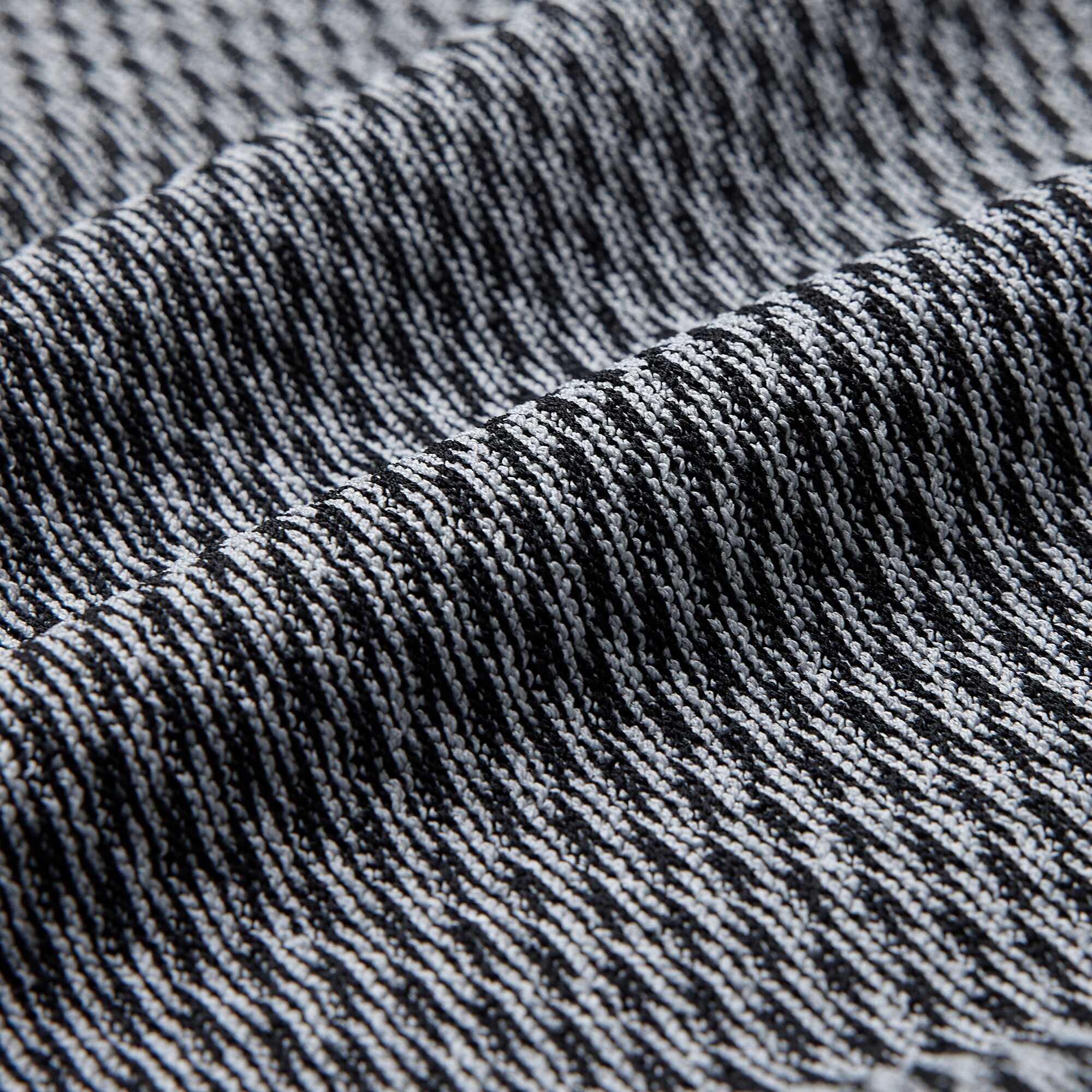 Melange Knit Polo Shirt