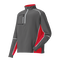 Charcoal / Red / White