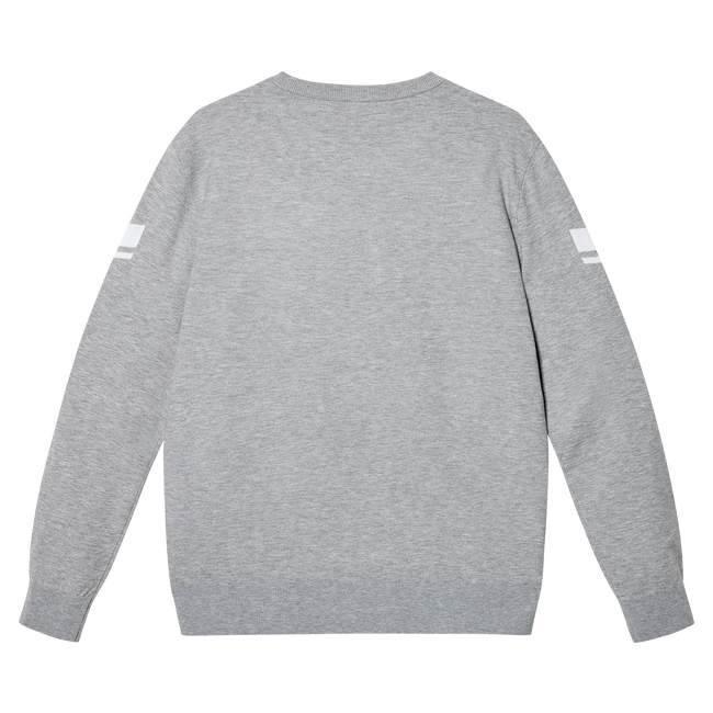 CREW NECK KNIT PO RED