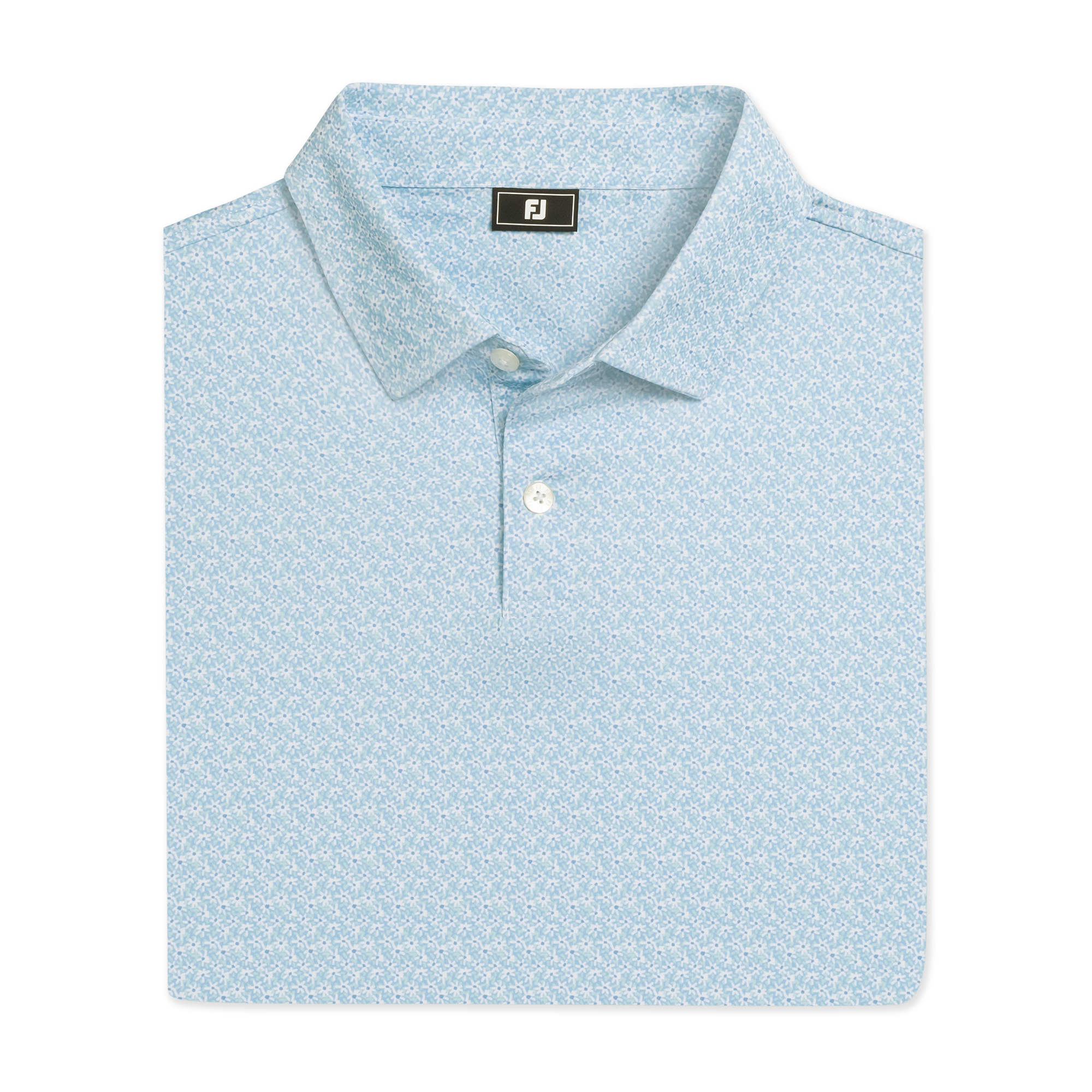 Floral Mark Lisle Self Collar