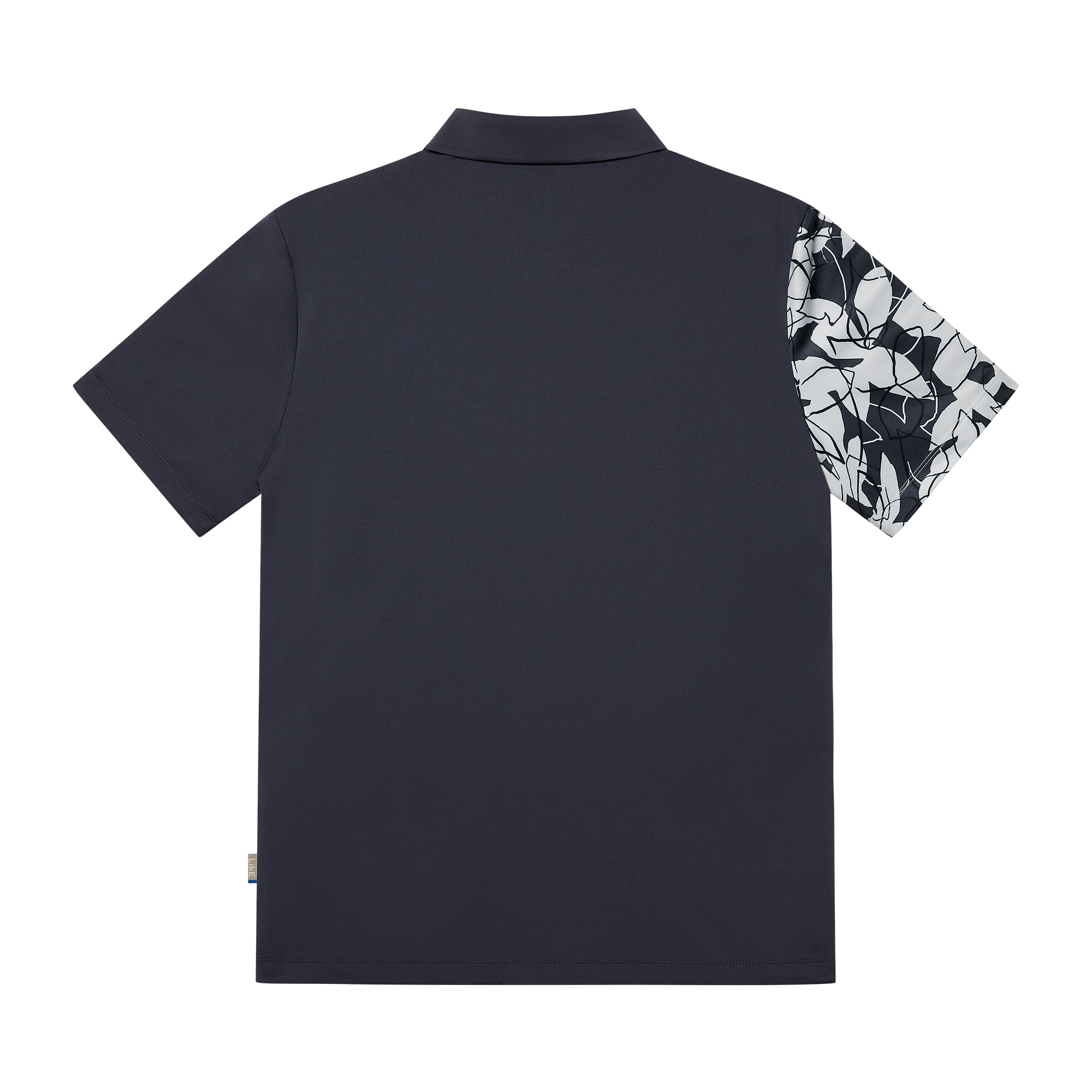 Print Sleeve Polo Shirts
