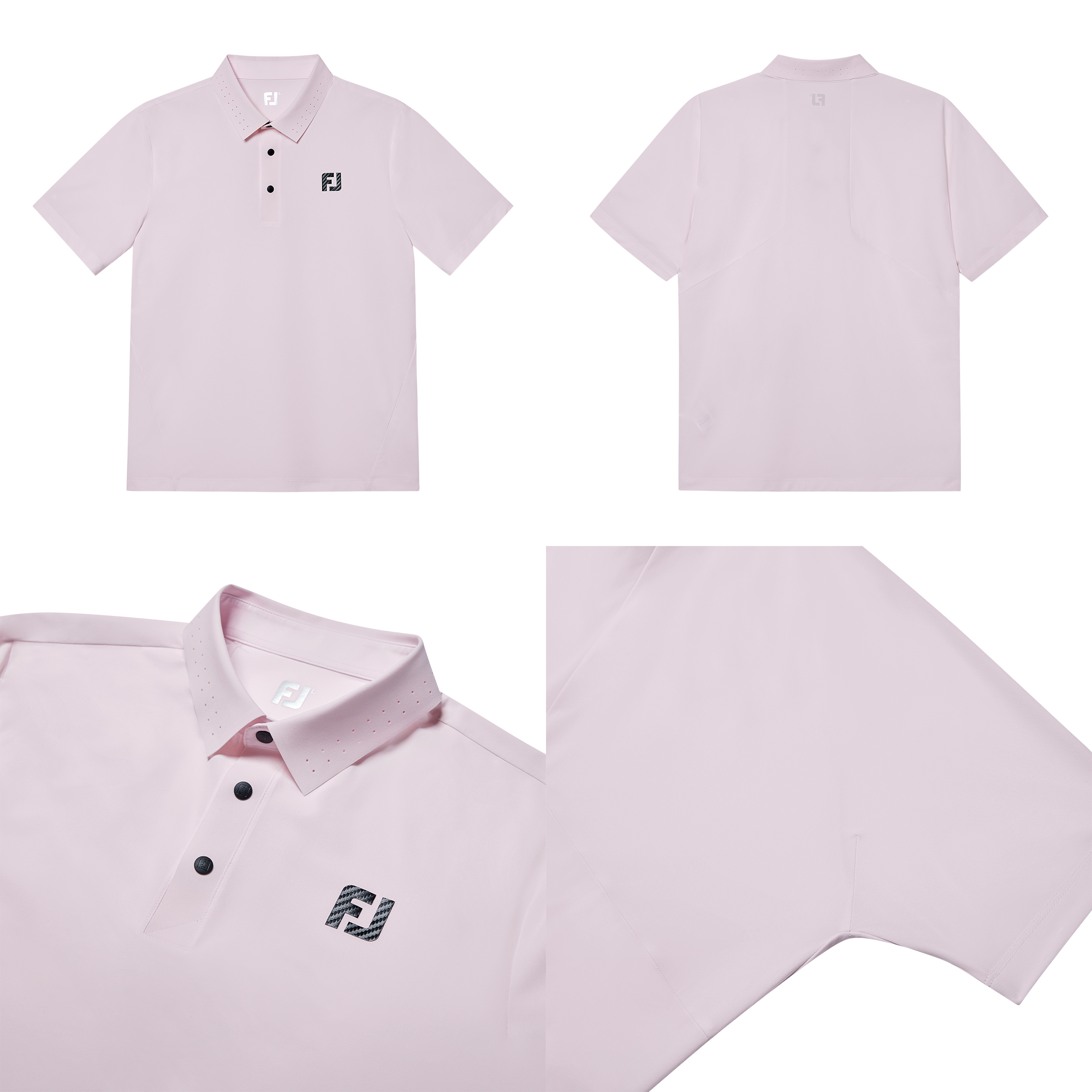 Woven Tech Polo Shirts
