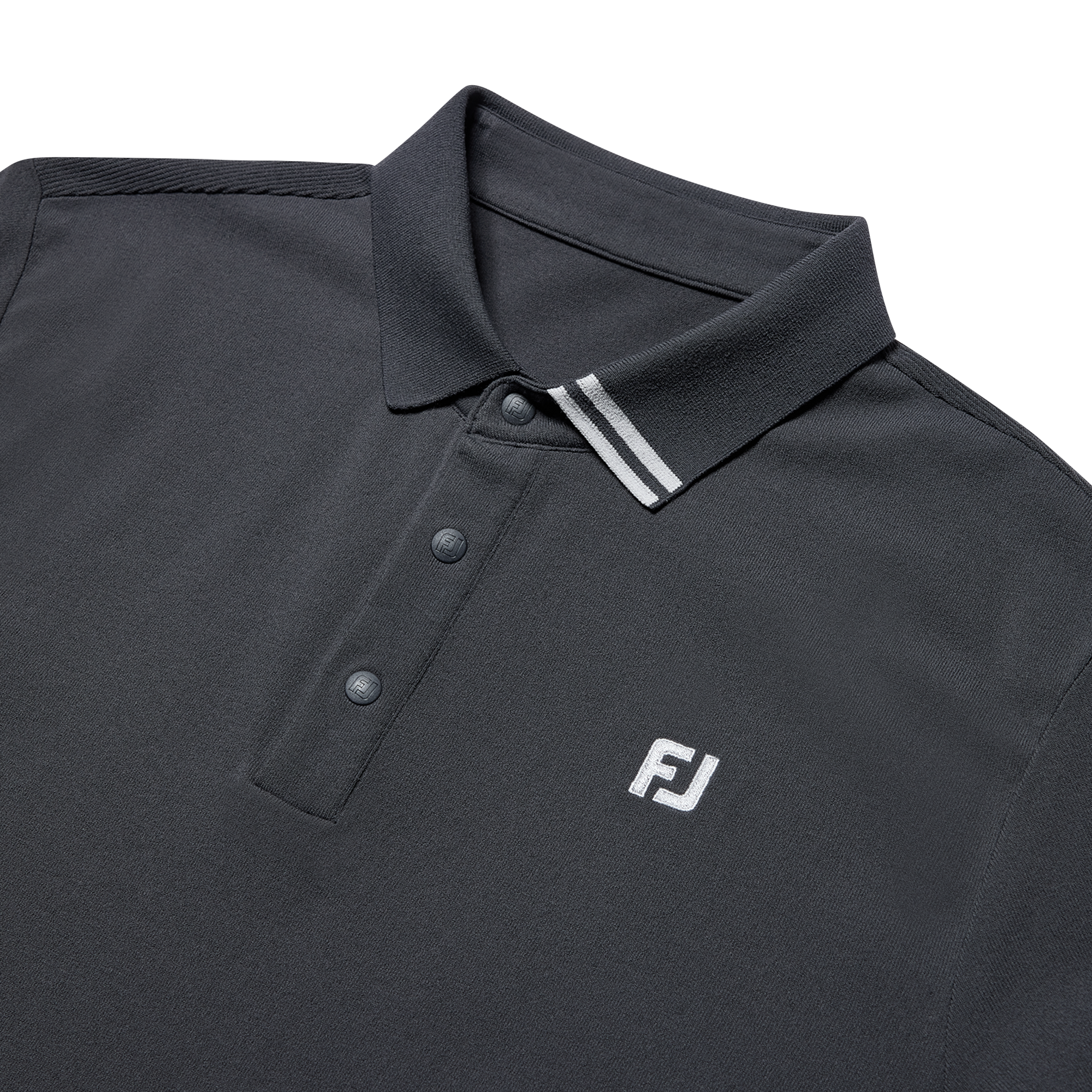 Contrast Sleeve Knit Polo Shirts