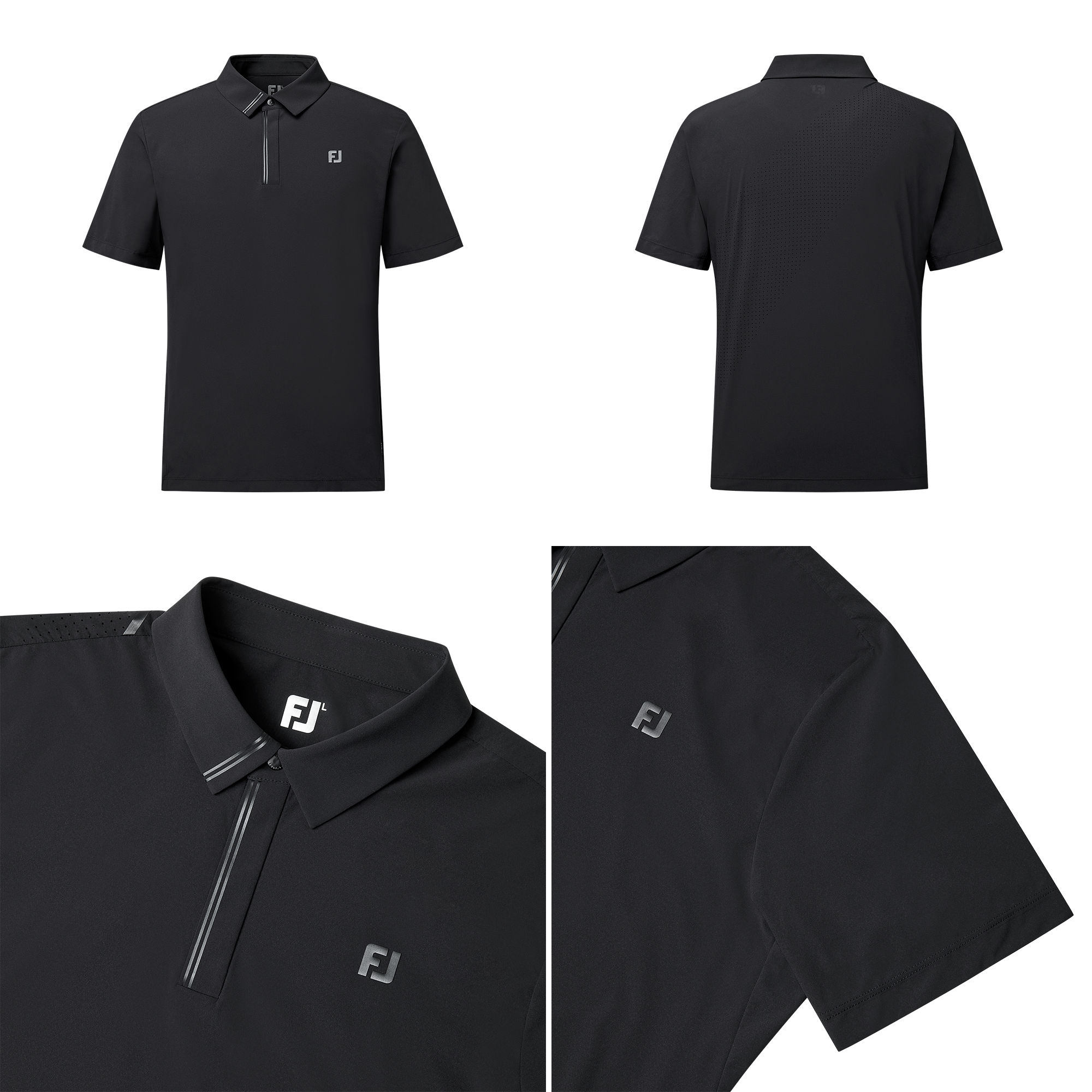 Ventil Woven Polo Shirt