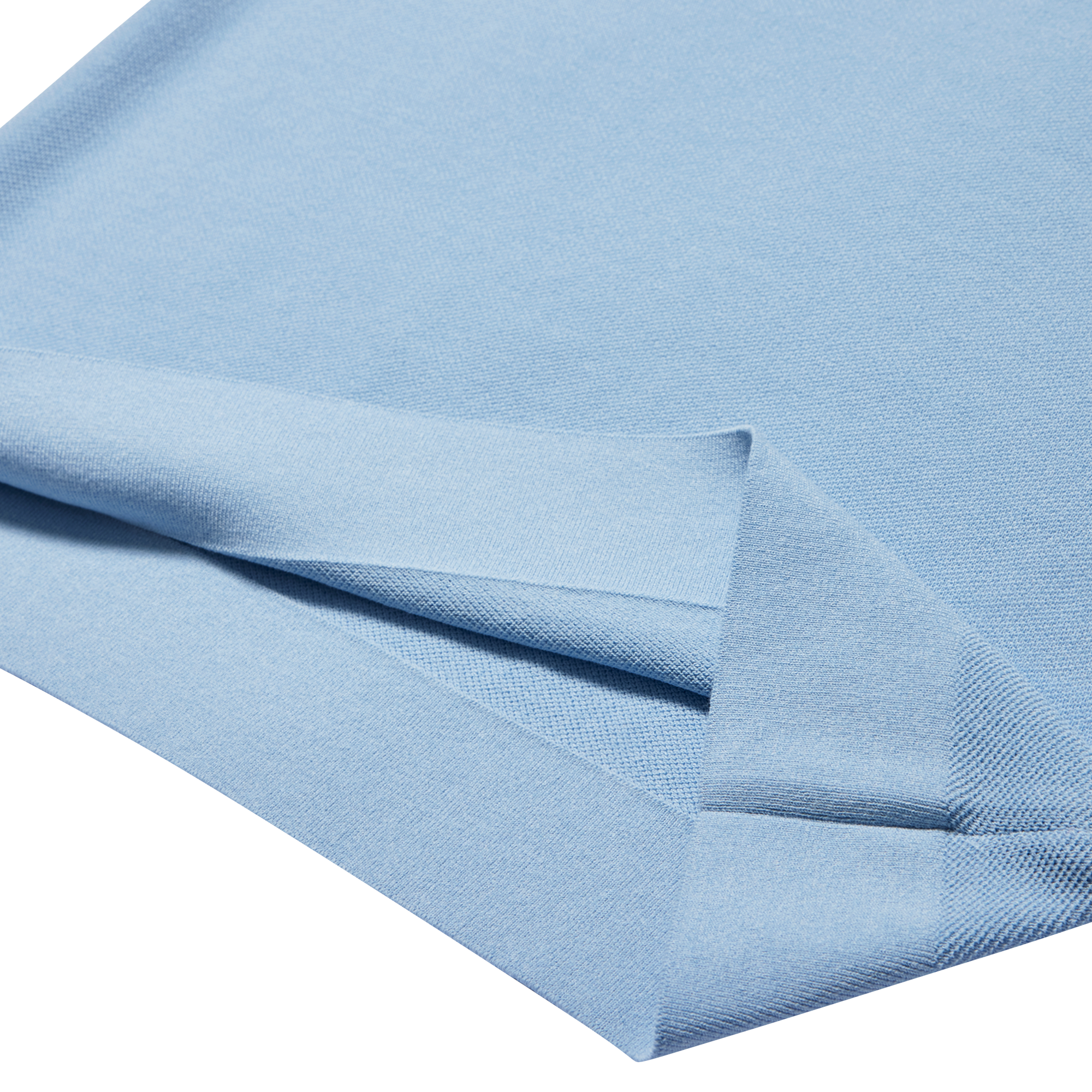 Two-tone Knit Polo Shirts