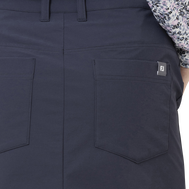 JP Wms Solid woven Skirt D.NV