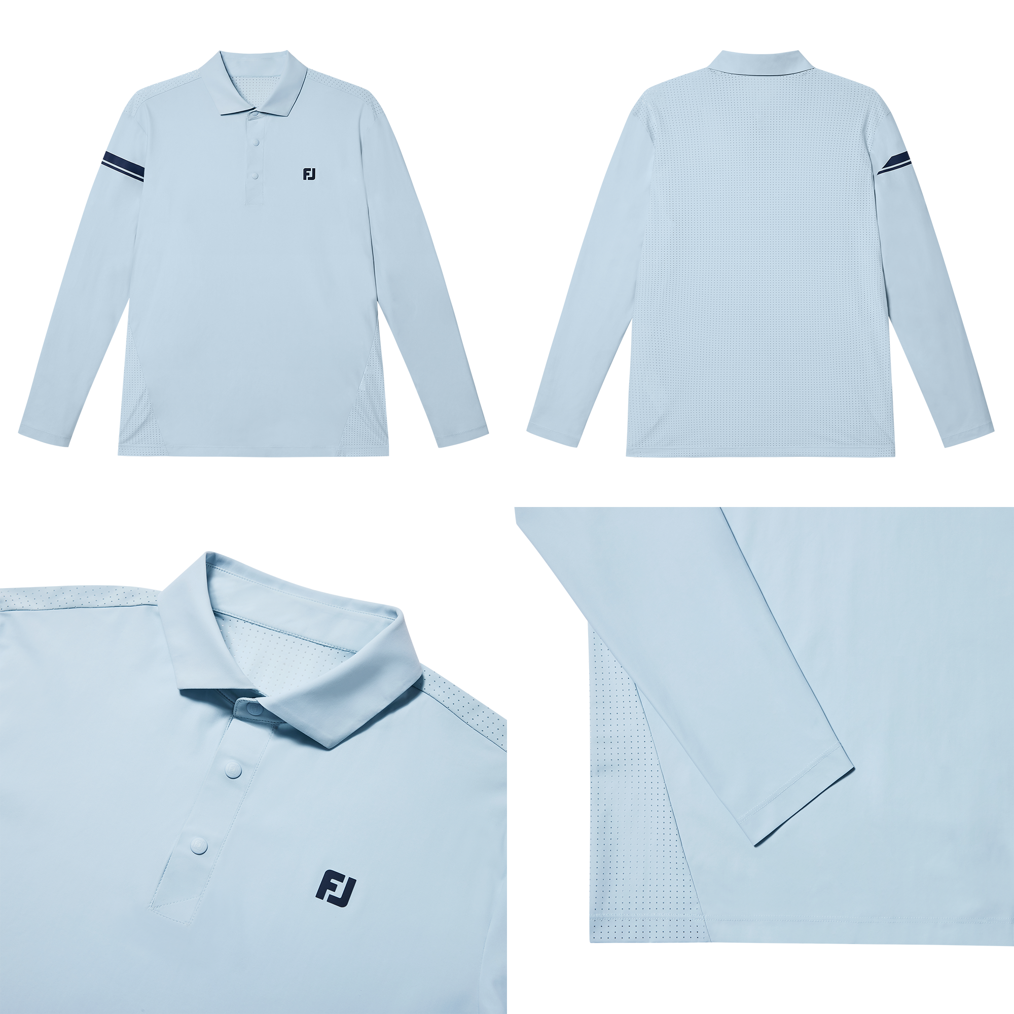 Tech LS Polo Shirts
