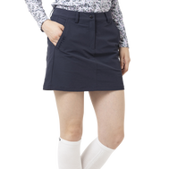 JP Wms Solid woven Skirt D.NV