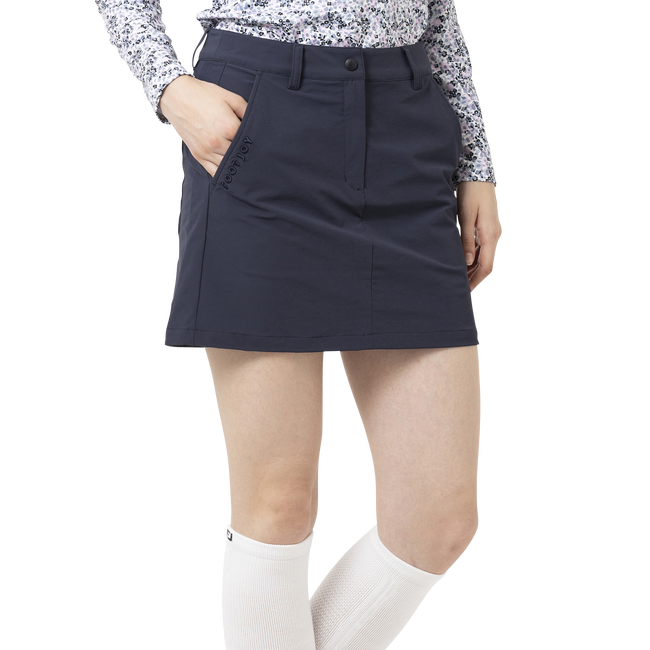 JP Wms Solid woven Skirt D.NV