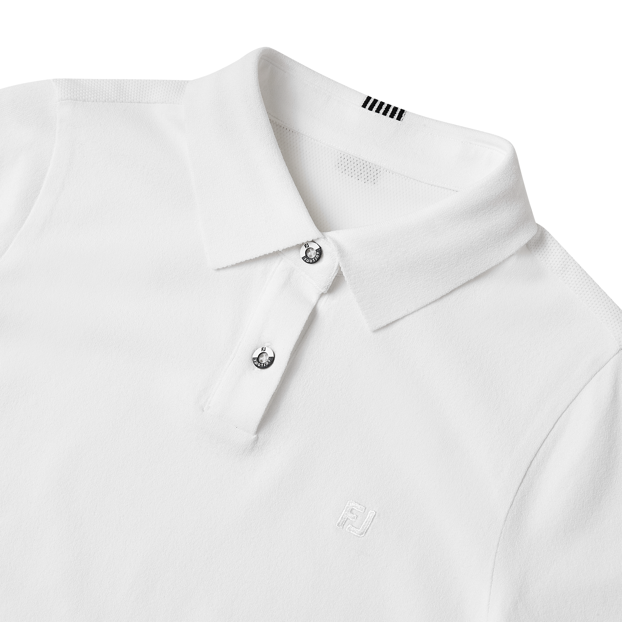 Stripe Logo Short Sleeve Polo Shirt Women