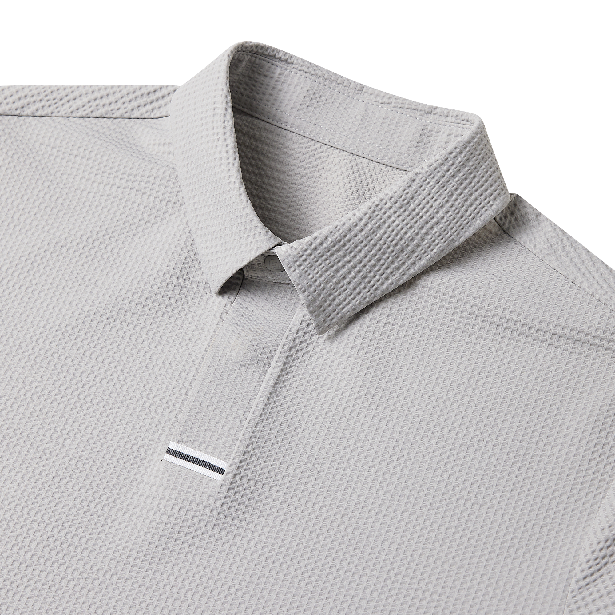 Seersucker Polo Shirt
