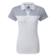 Women's Lisle Shirt with Dot Print Yoke