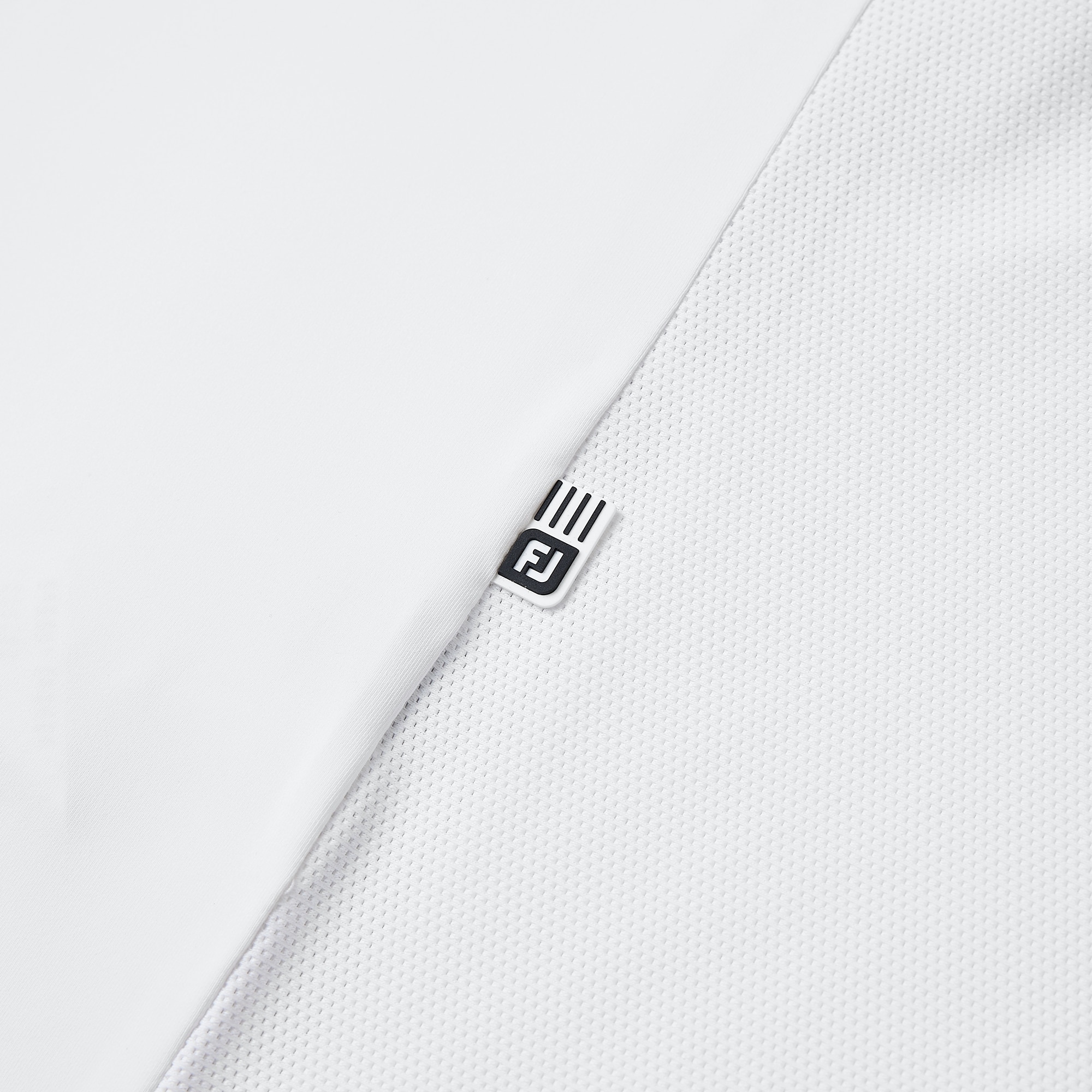 Stripe Logo Hybrid Polo Shirt