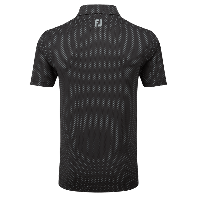Stretch Lisle Dot Print