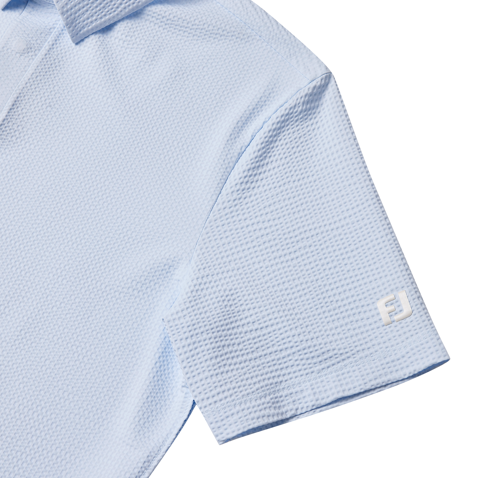 Seersucker Polo Shirt