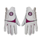 White / Dark Fuchsia