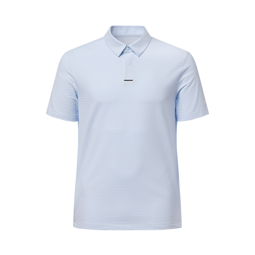 Seersucker Polo Shirt