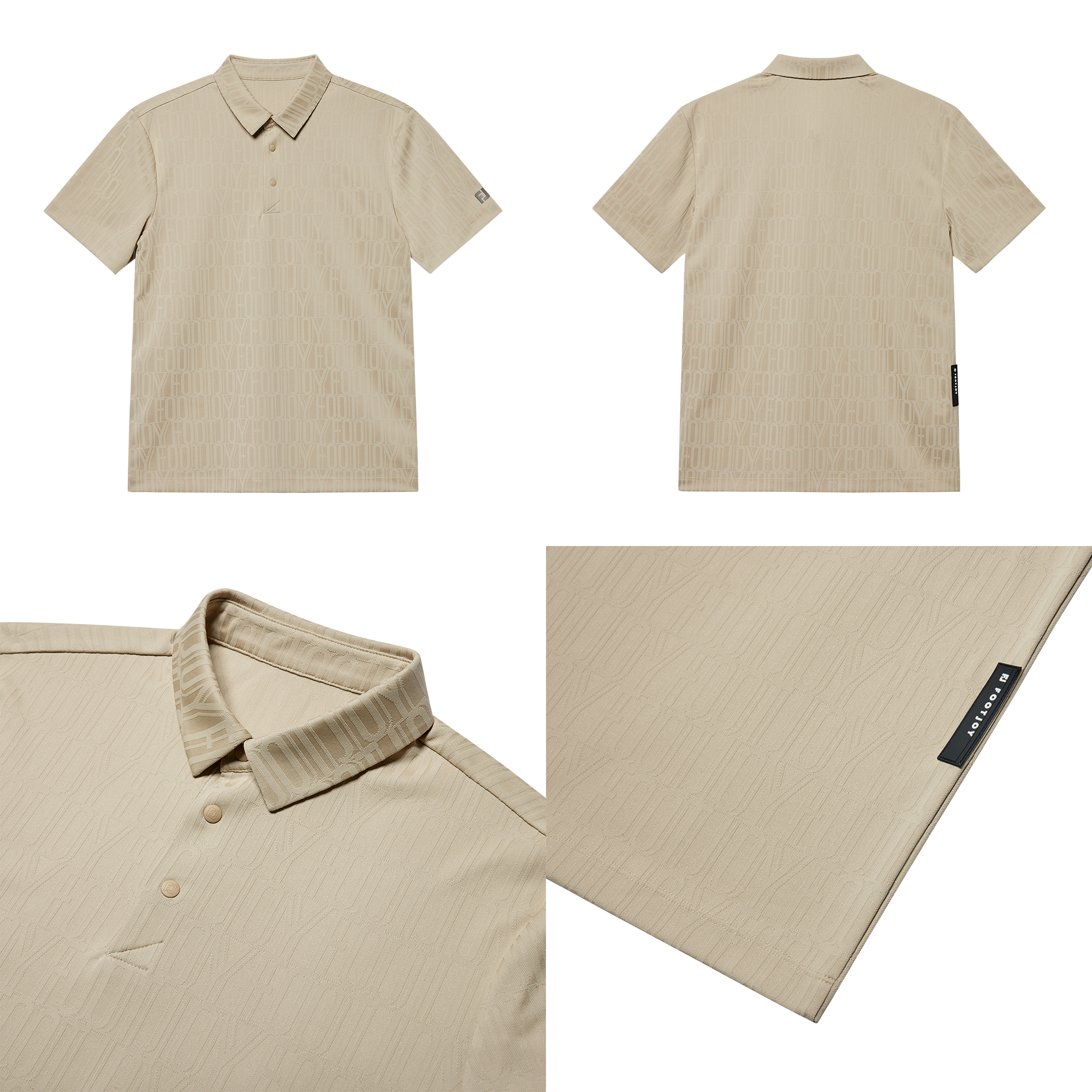 Logo Jacquard Polo Shirts