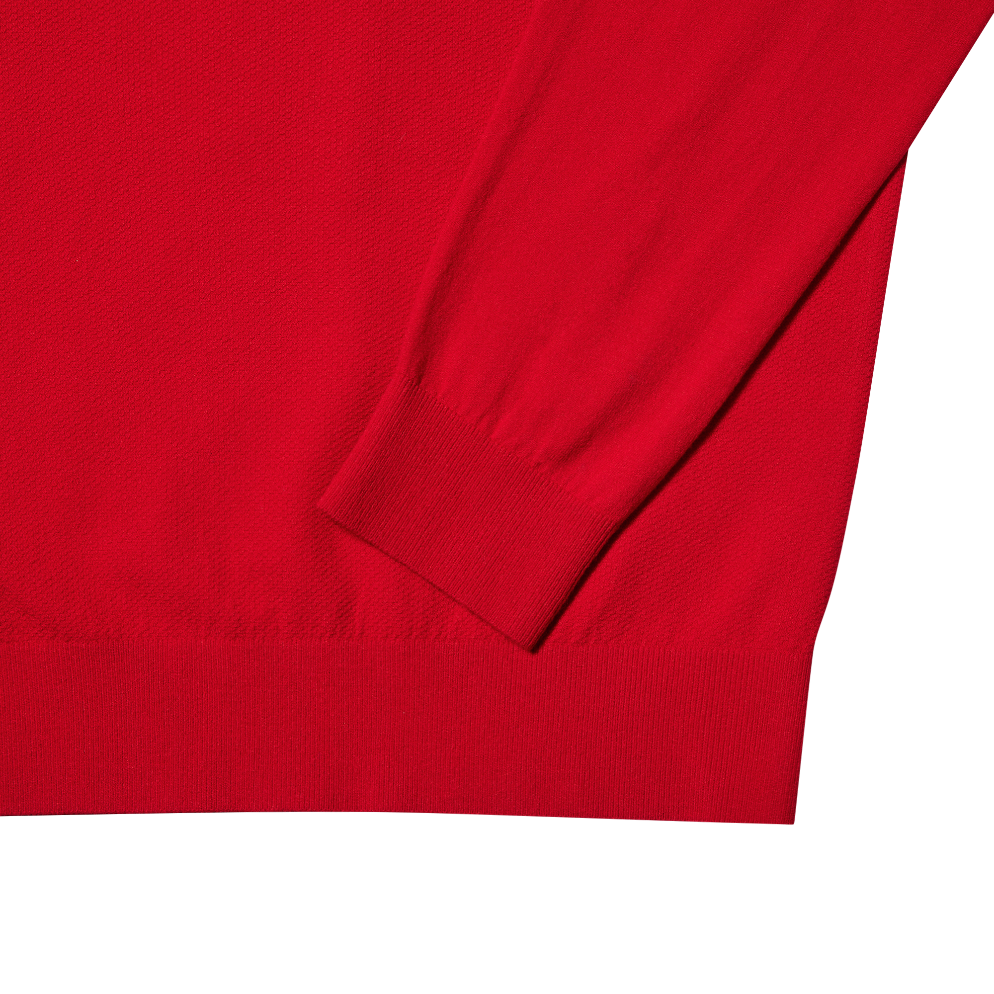 CREW NECK KNIT PO RED