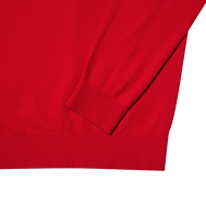 CREW NECK KNIT PO RED