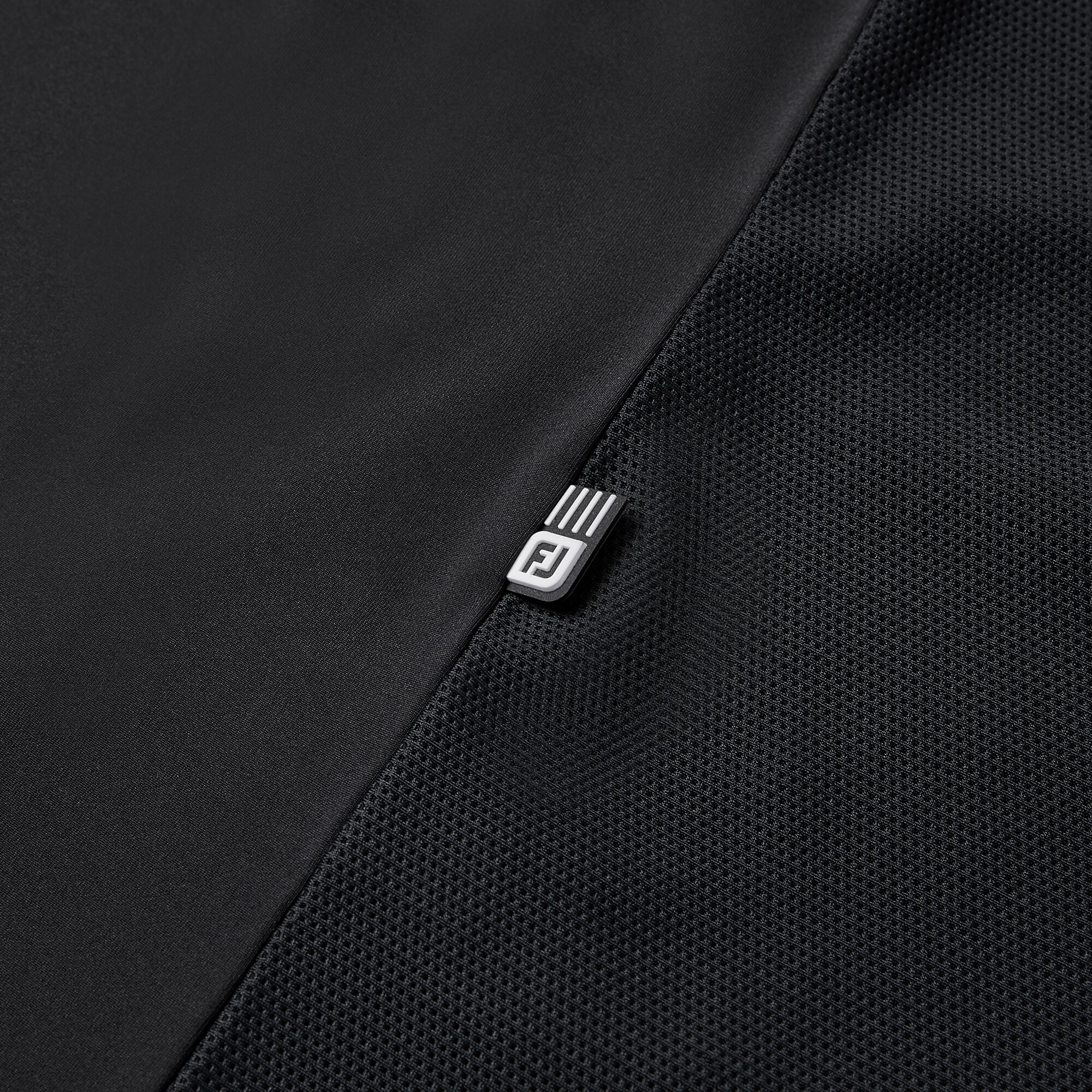 Stripe Logo Hybrid Polo Shirt