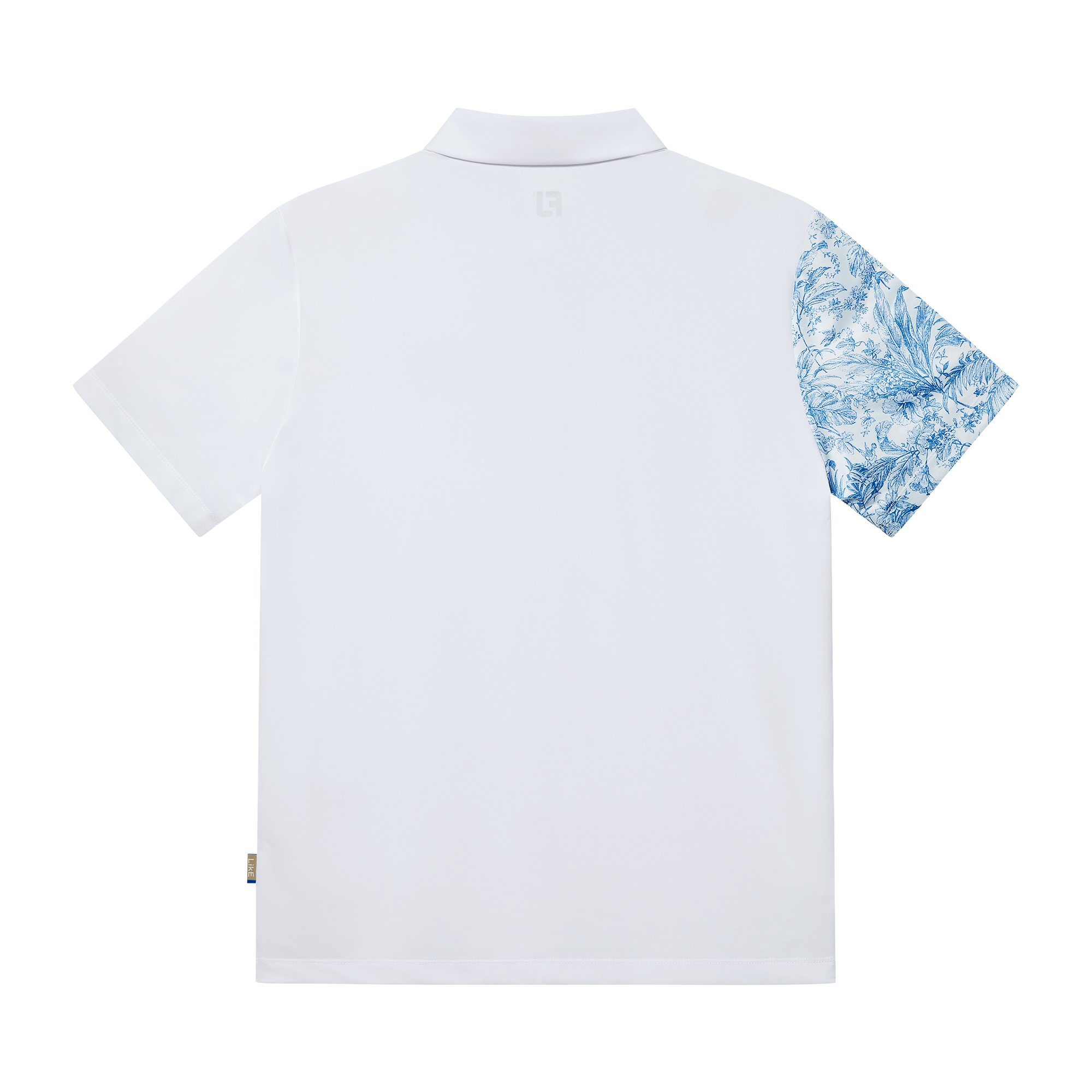 Print Sleeve Polo Shirts