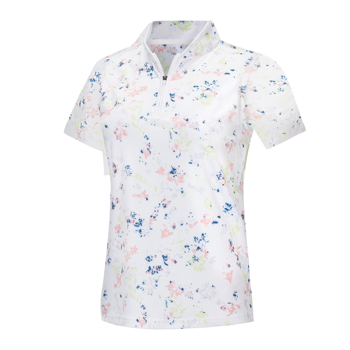 Short Sleeve Printed Zip
