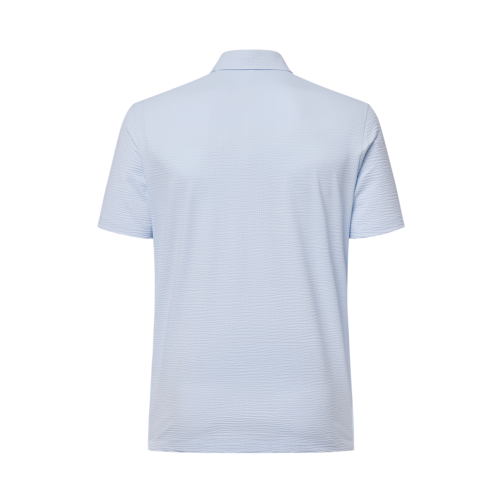 Seersucker Polo Shirt