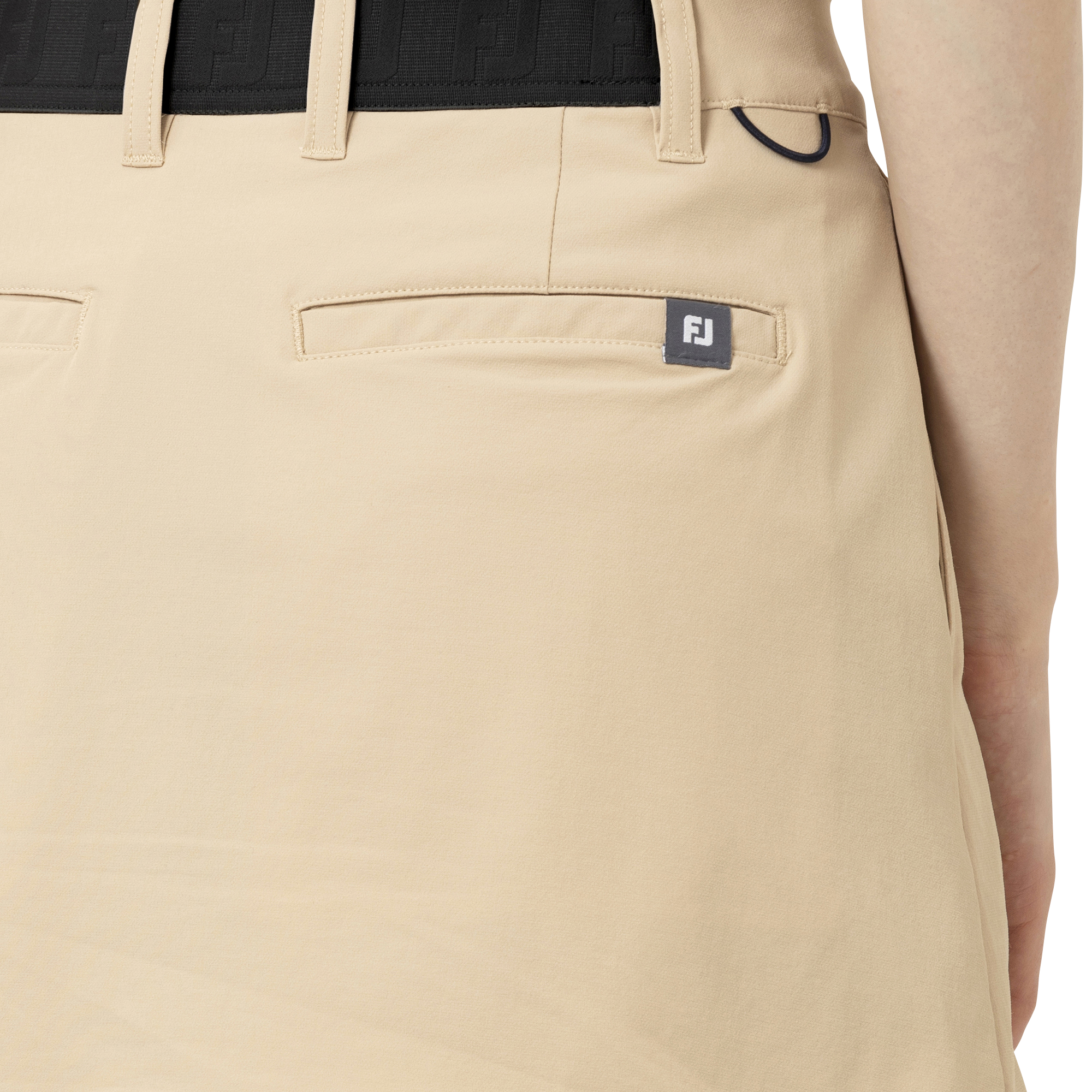 Solid Woven Skort Women