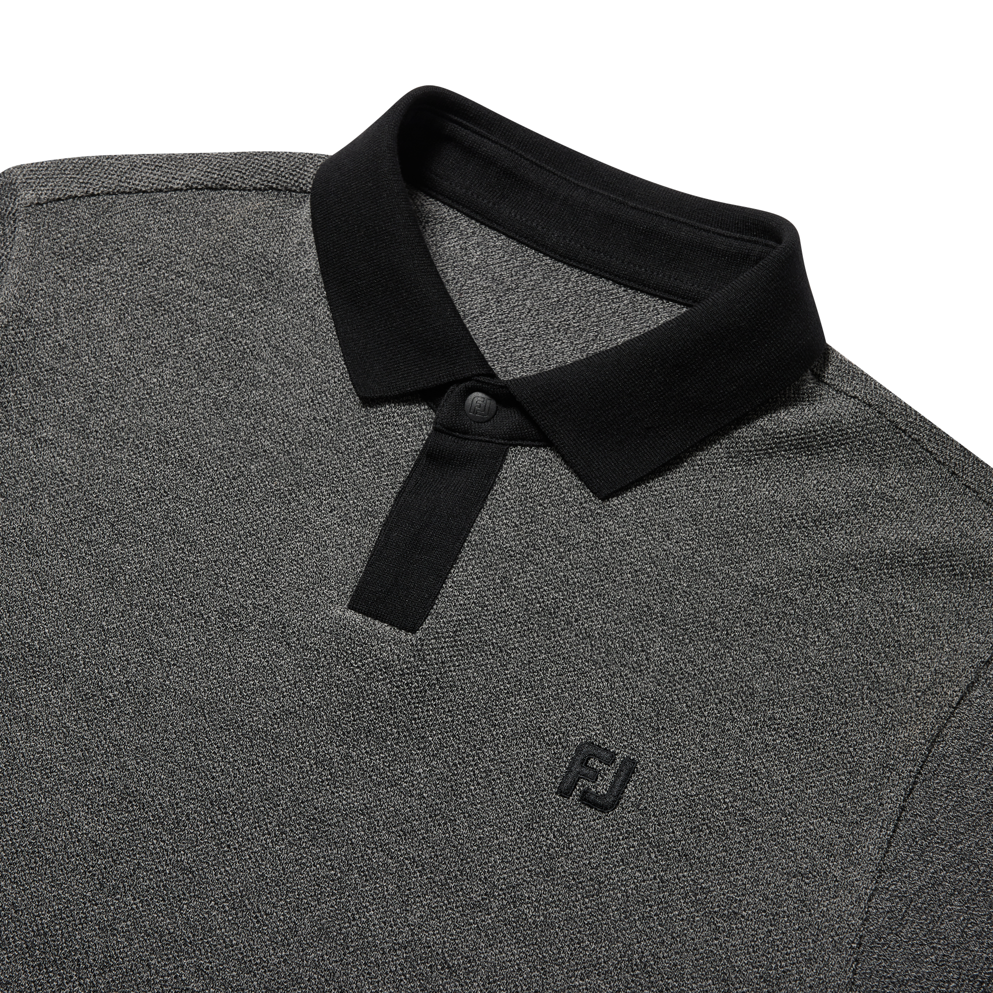 Two-tone Knit Polo Shirts