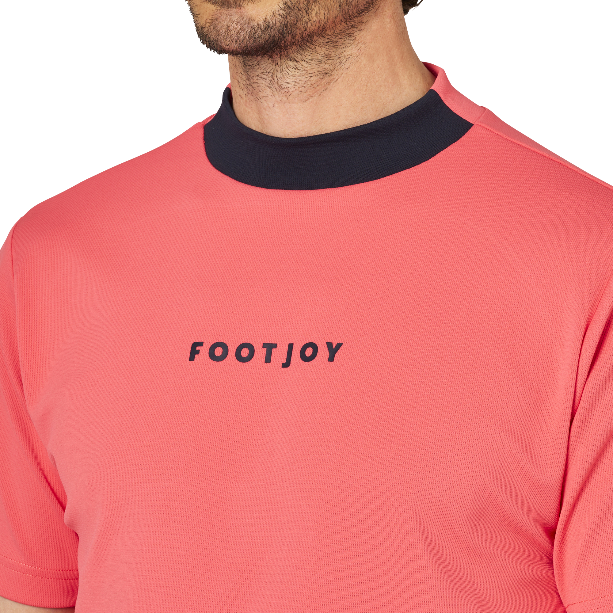 Short Sleeve Print Mock Shirts