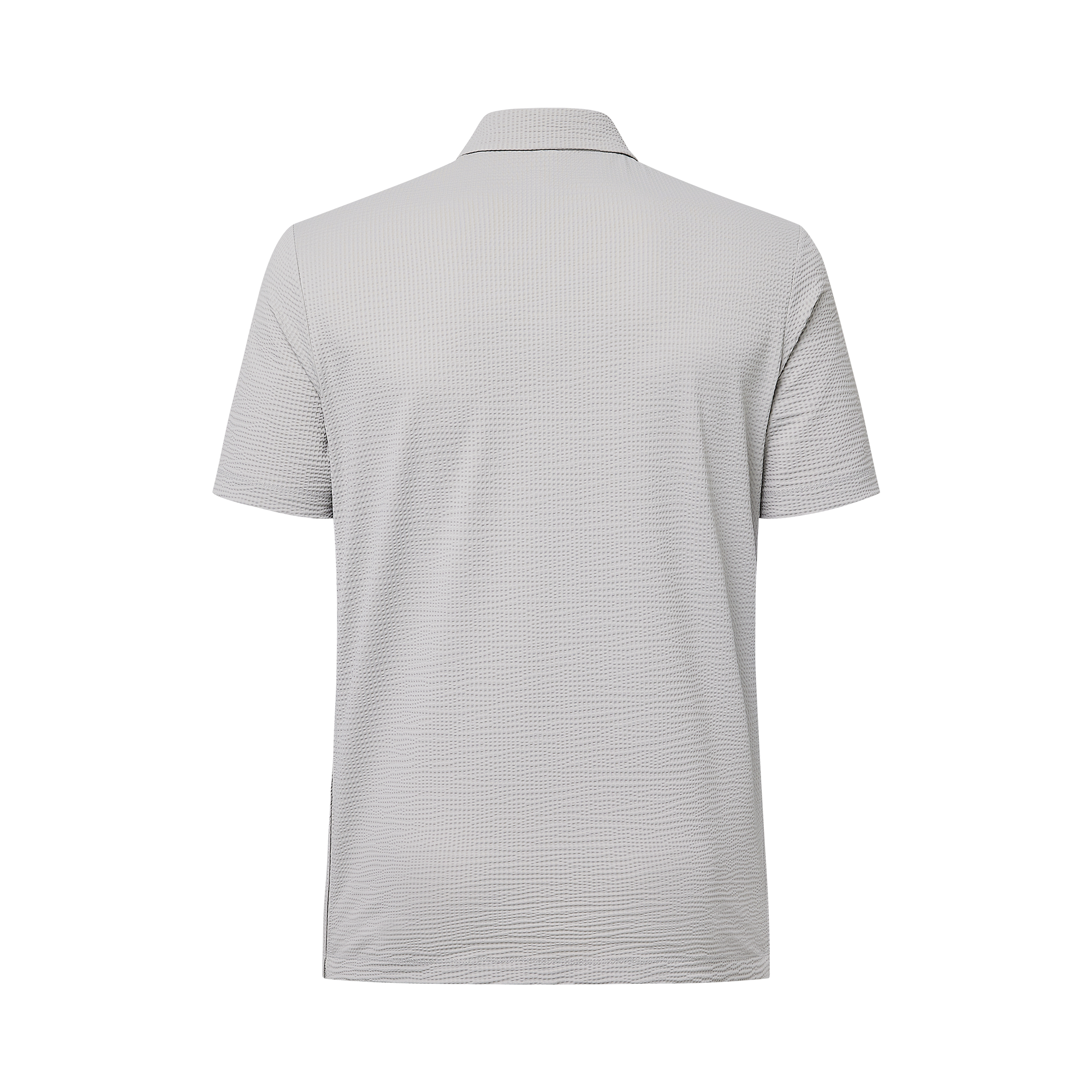 Seersucker Polo Shirt