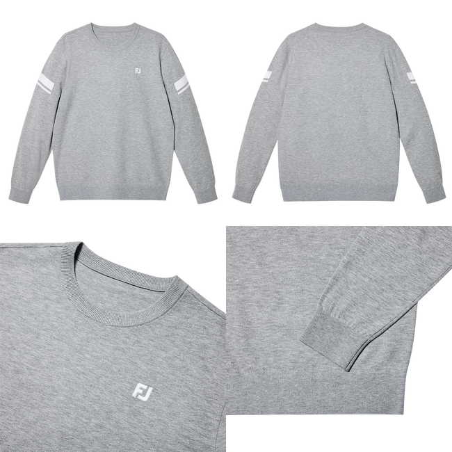 CREW NECK KNIT PO RED