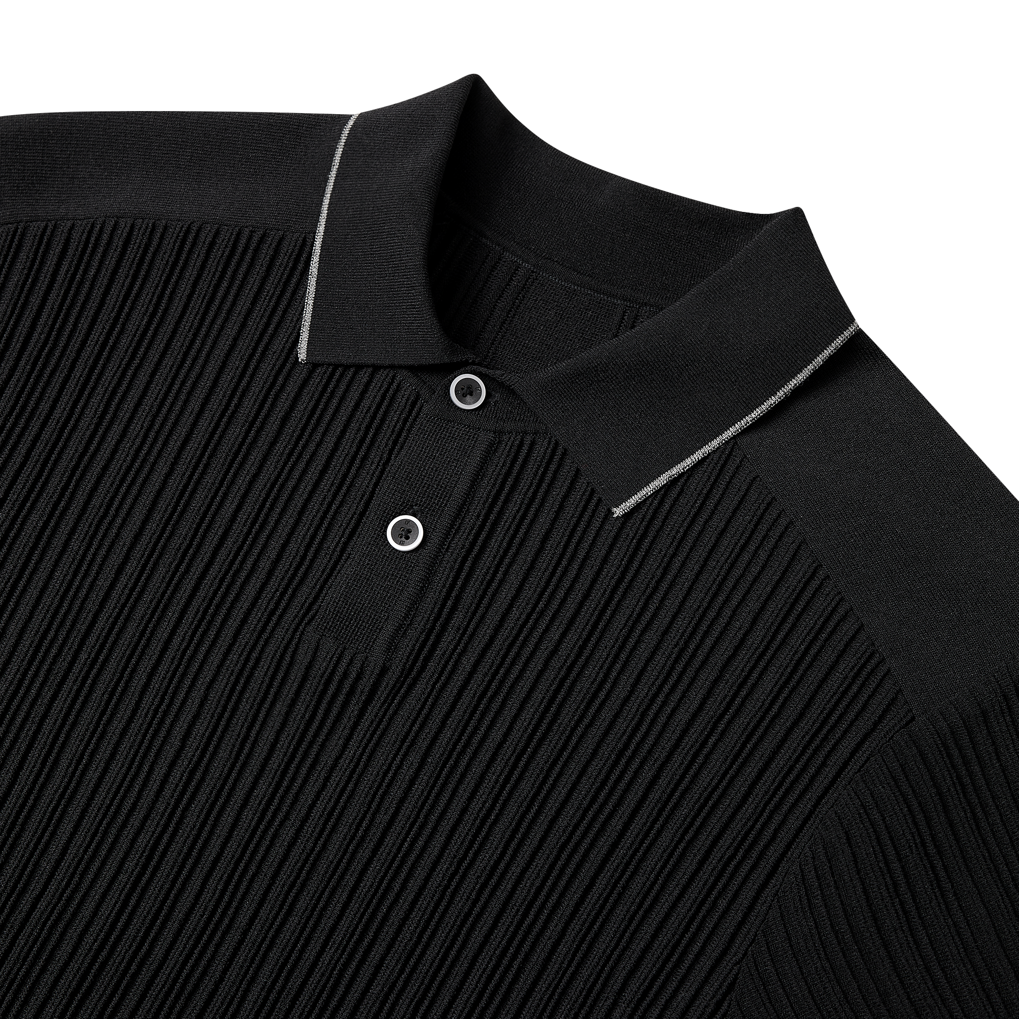 Crocket Knit Polo Shirt