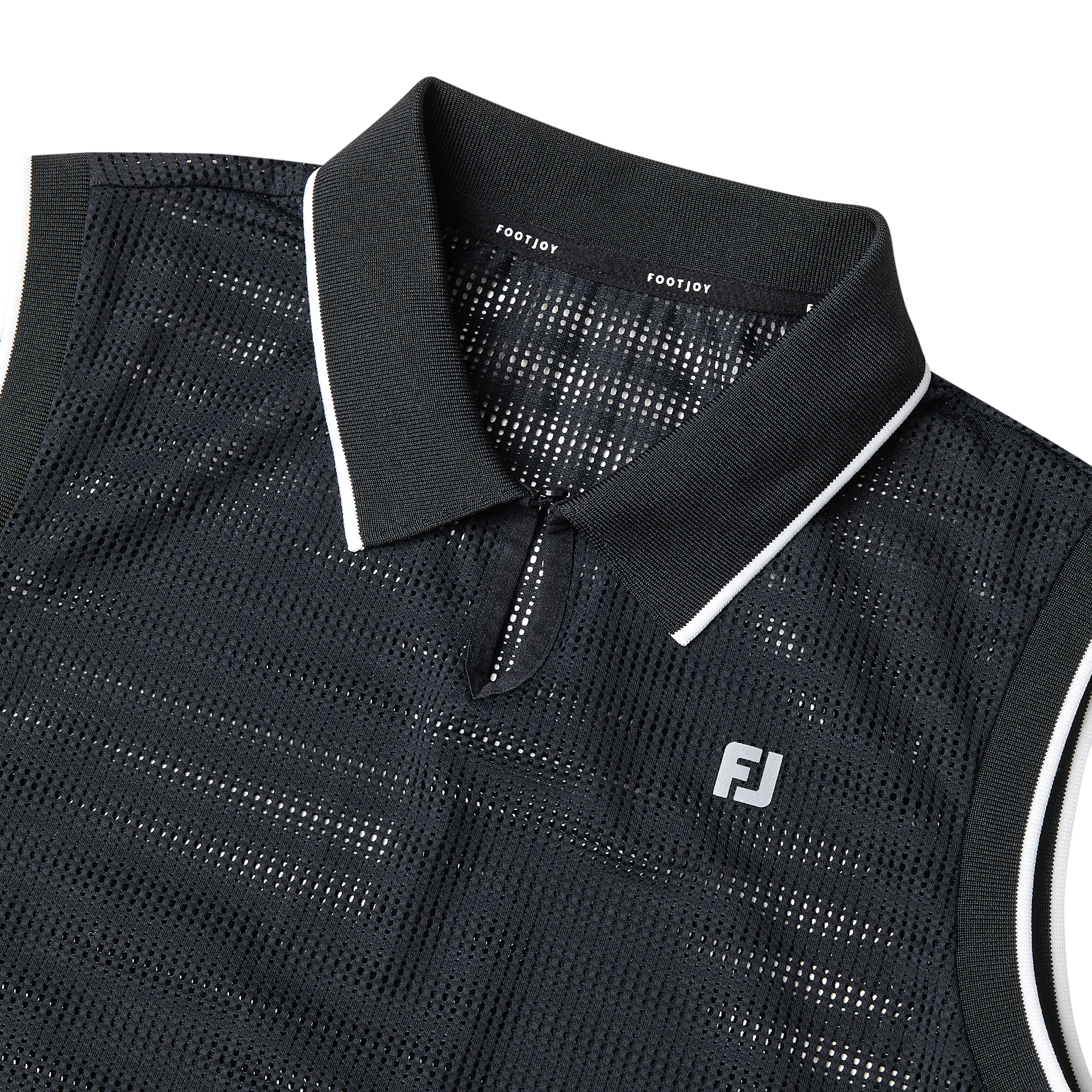 Essential Sleeveless Polo Shirt Women