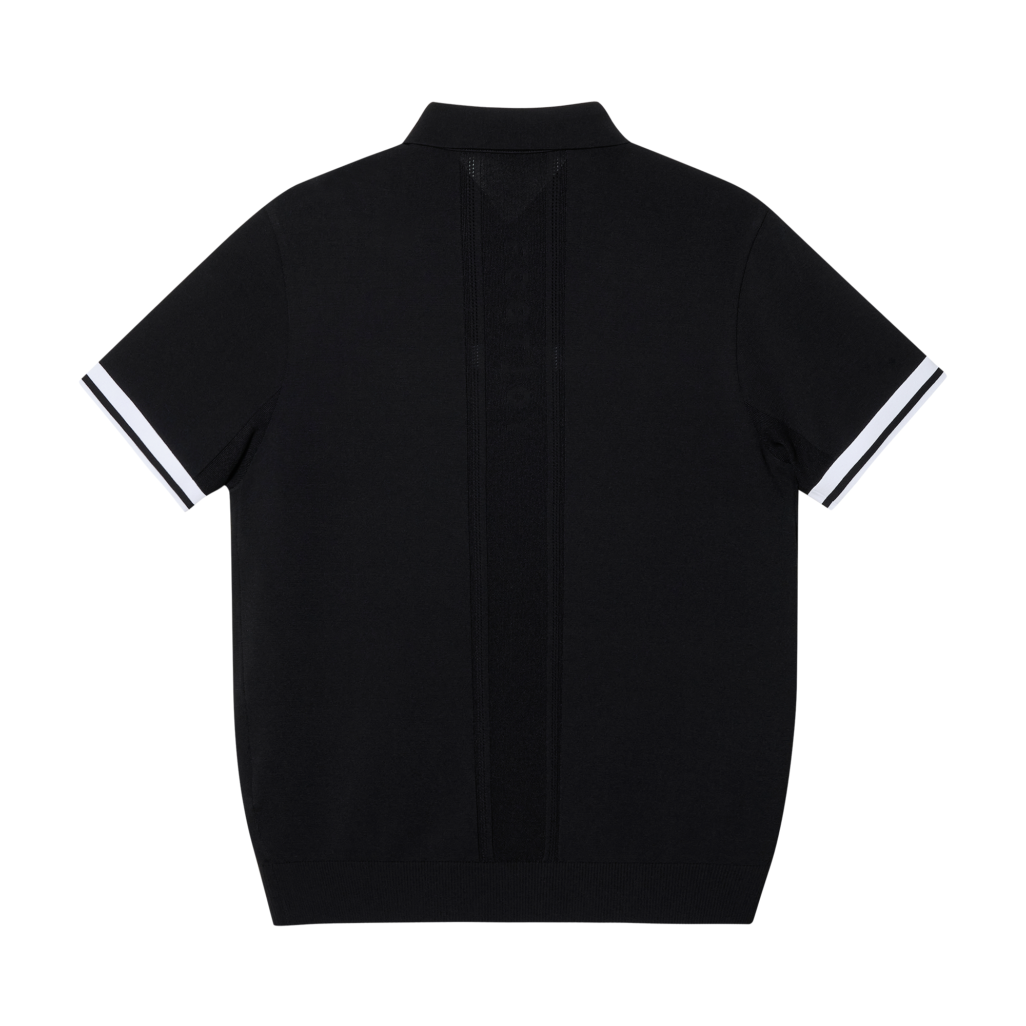 Line Knit Polo Shirts
