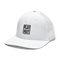 White / Play Fast Logo