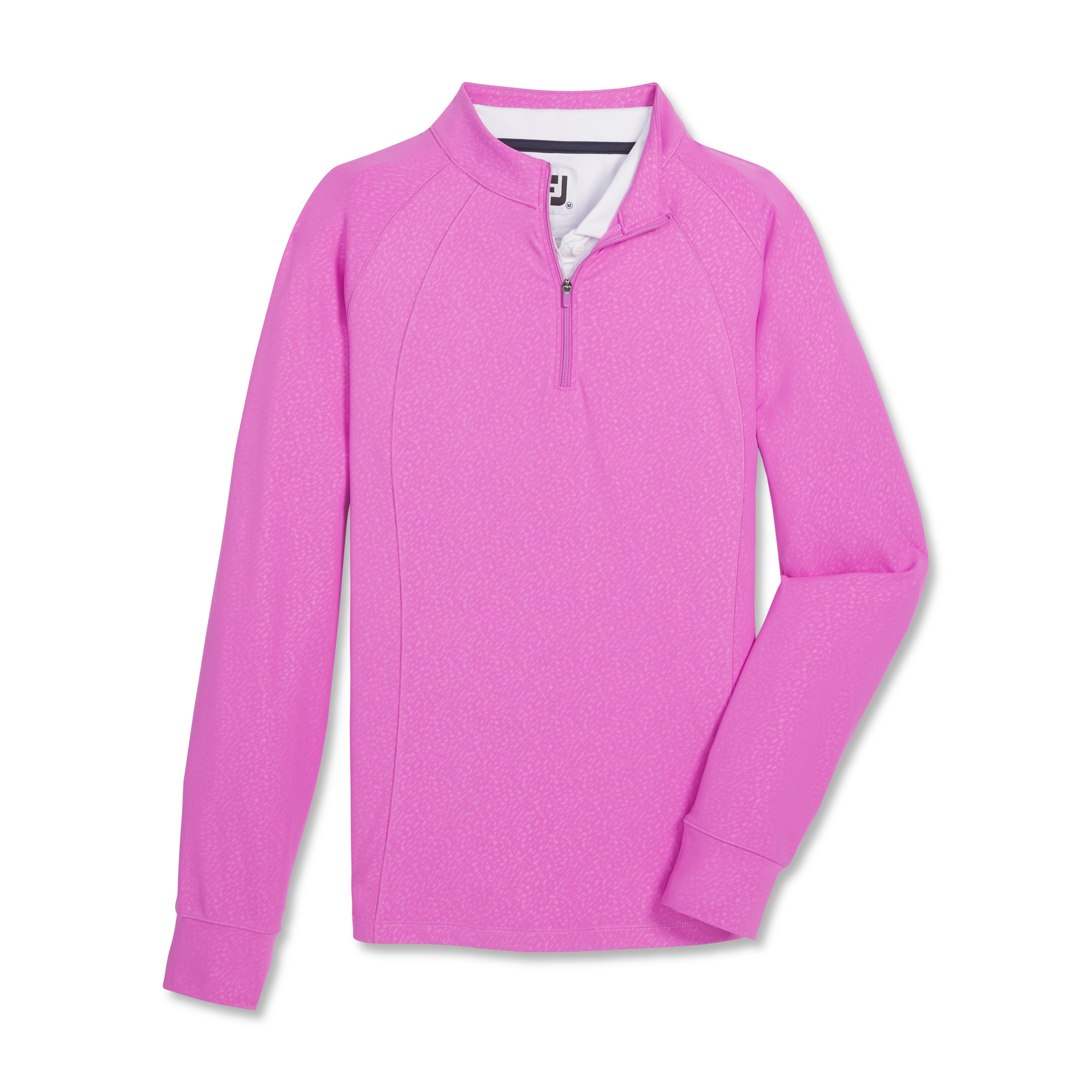 Embossed Quarter-Zip Women