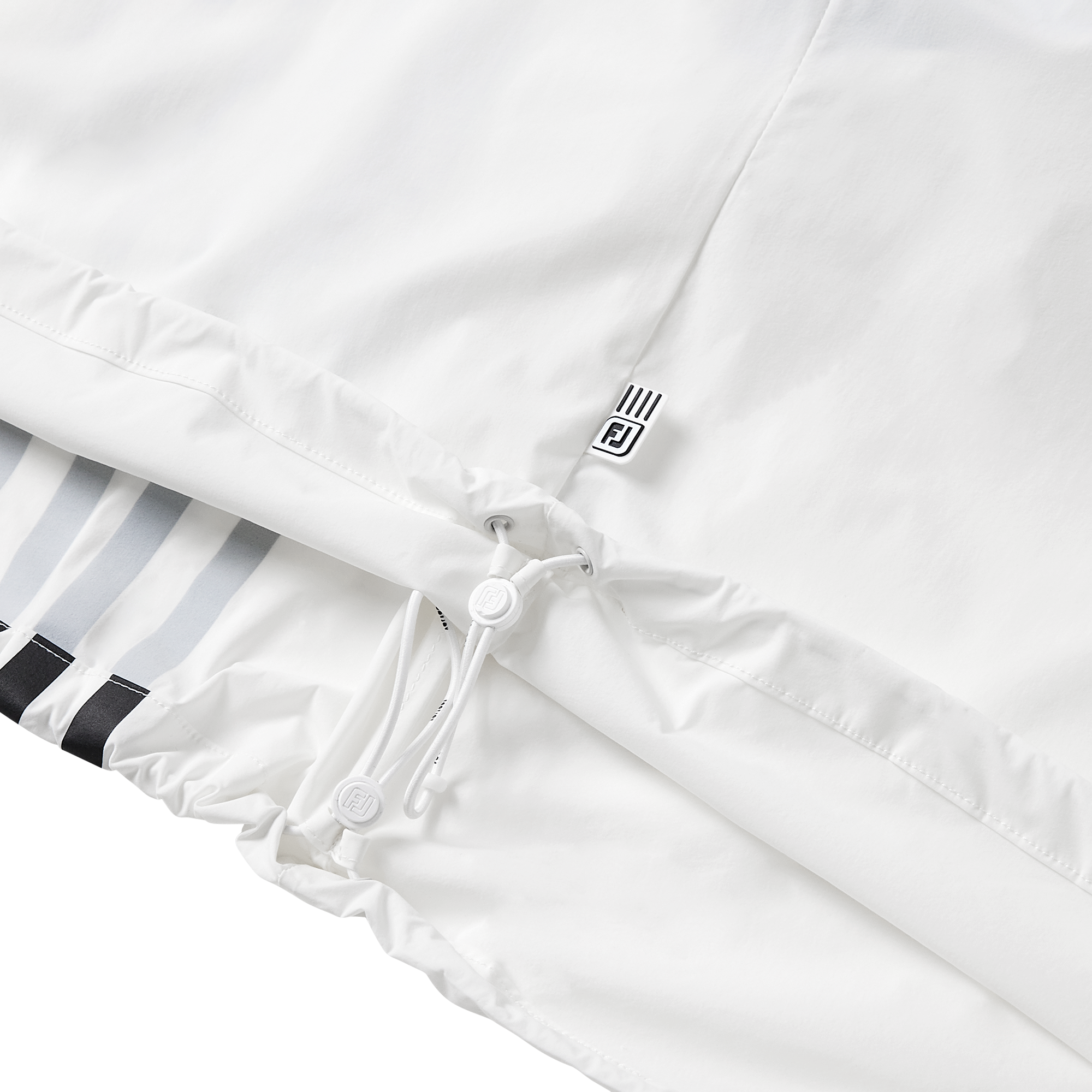 Stripe Logo Anorak Jacket Women